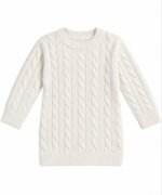 Robe Pull H&M Fille en Maille Torsadée - Image 5