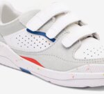 Chaussures de sport enfant à scratch Decathlon Playful Fast – Blanc, Rouge & Bleu - Image 6
