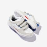 Chaussures de sport enfant à scratch Decathlon Playful Fast – Blanc, Rouge & Bleu - Image 7