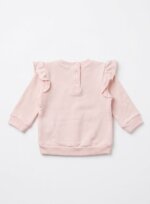 Sweat Disney Princess Bébé / Fille Rose Poudre à Volants – Pull Princesses Disney & Châteaux - Image 3