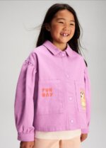 Veste surchemise en velours côtelé lilas Bingo Bluey H&M - Fille / Enfant