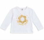 hauts à manches longues H&M gris et blanc - Soleil & Fleur - Fille / Enfant