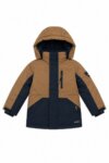 doudounes chaudes à capuche bicolores - Garçon / Enfant
