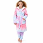 Peignoir / Robe de chambre à capuche dégradé pastel Primark - Fille / Enfant