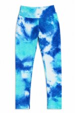 leggings de sport / danse tie-dye effet nid d'abeille - Fille / Enfant - Image 4