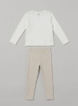 Ensemble 2 pièces H&M t-shirt manches longues et legging pailleté - Fille / Enfant