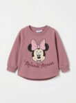 Sweat-shirt Disney Minnie Mouse rose vieux rose - Fille / Enfant / Bébé