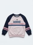 Sweat-shirt Disney Minnie Mouse style sportswear tricolore - Fille / Enfant