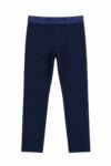 Legging H&M bleu marine pailleté à ceinture brillante - Fille / Enfant