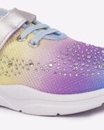 Baskets Fille à Strass et Dégradé Féerique – Sneakers Enfant Legères à Scratch (Disponible en 2 Coloris) - Image 7