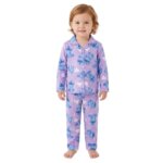 Pyjama Fille Disney Stitch Violet – 1 à 10 Ans