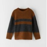 Pull Garçon Zara à Rayures