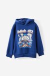 Sweat à Capuche Garçon Blink-182 Bleu