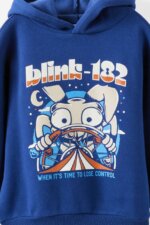 Sweat à Capuche Garçon Blink-182 Bleu - Image 2