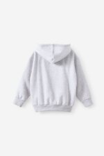 Sweat à Capuche Garçon Gris Clair - Image 2