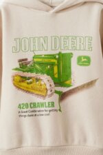 Sweat à Capuche Garçon Beige John Deere - Image 2