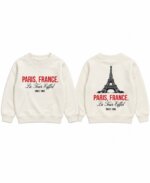 Sweat Garçon Écru à Motifs Variés - Image 2