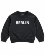Sweat Garçon Primark Noir et Vert à Motifs Berlin et Ireland