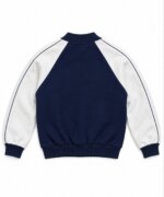 Veste Teddy Garçon Bleu Marine et Blanc – Style Brooklyn - Image 3